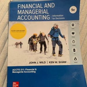 Financial and Managerial Accounting 9th Edition